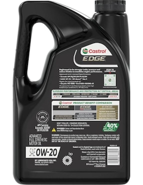 Aceite sintético Castrol para automóvil 0W-20 5 L