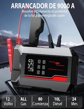 Arrancador compacto para auto Belug