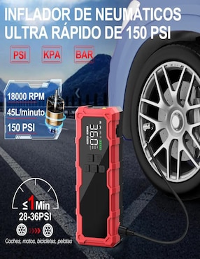Arrancador compacto para auto Belug arrancador de auto