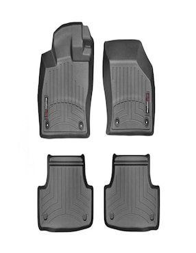 Juego de tapetes para auto delantero y trasero Weathertech de plástico