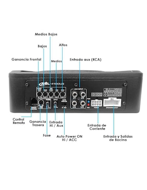 Subwoofer Steelpro AXEL-4100US