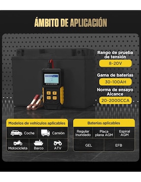Escaner automotriz universal alámbrica Belug