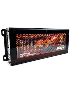 Amplificador para auto Evox Lightning150.8 de 9-16 VDC