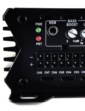 Amplificador para auto Evox Lightning150.8 de 9-16 VDC