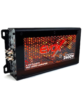 Amplificador para auto Evox Lighning150.4 de 9-16 vdc
