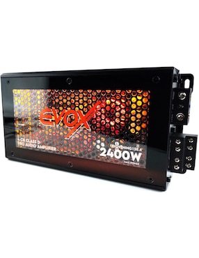 Amplificador para auto Evox Lighning150.4 de 9-16 vdc