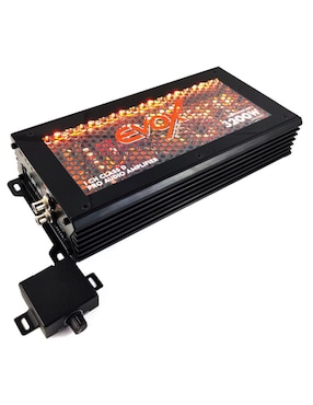 Amplificador para auto Evox Lightning1600.1 de 9-16 vdc