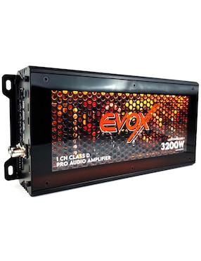 Amplificador para auto Evox Lightning1600.1 de 9-16 vdc