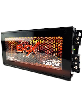 Amplificador para auto Evox Lightning1600.1 de 9-16 vdc