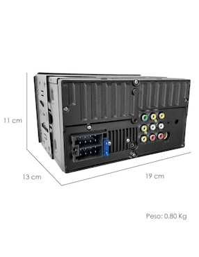 Autoestéreo doble din Subwoofer Steelpro XZR-PRO 7851