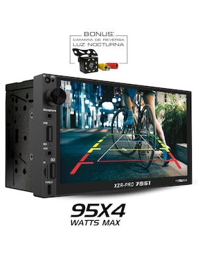 Autoestéreo doble din Subwoofer Steelpro XZR-PRO 7851