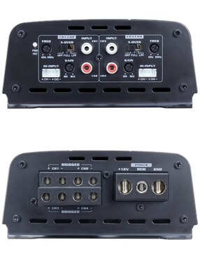 Amplificador p/auto Audiopipe Apmox-280.4 de 9-16 VDC
