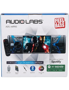 Autoestéreo un din Audio Labs ADL-MP90