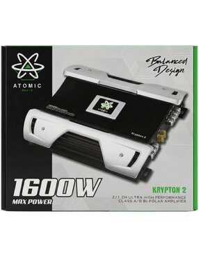 Amplificador para auto Atomic Audio KRYPTON 2 de 8 v