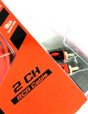 Kit instalación para amplificador RCAEvox a tipo RCA de 5 m