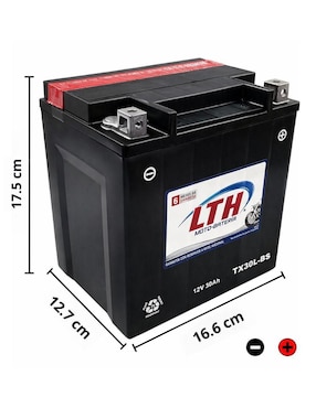 Moto batería LTH TX30L-BS