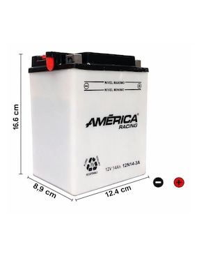 Moto batería America 12N14-3A-AM
