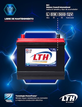 Acumulador Lth L-51R-500