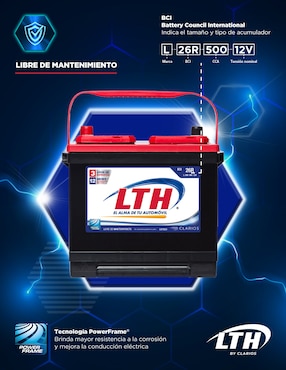 Acumulador Lth L-26R-500