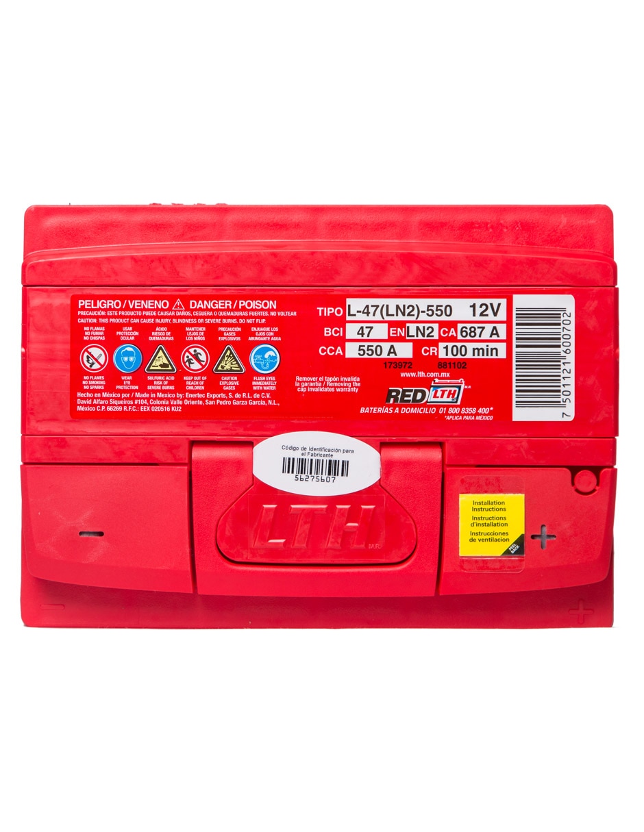 Acumulador L-47 (LN2)-550 5