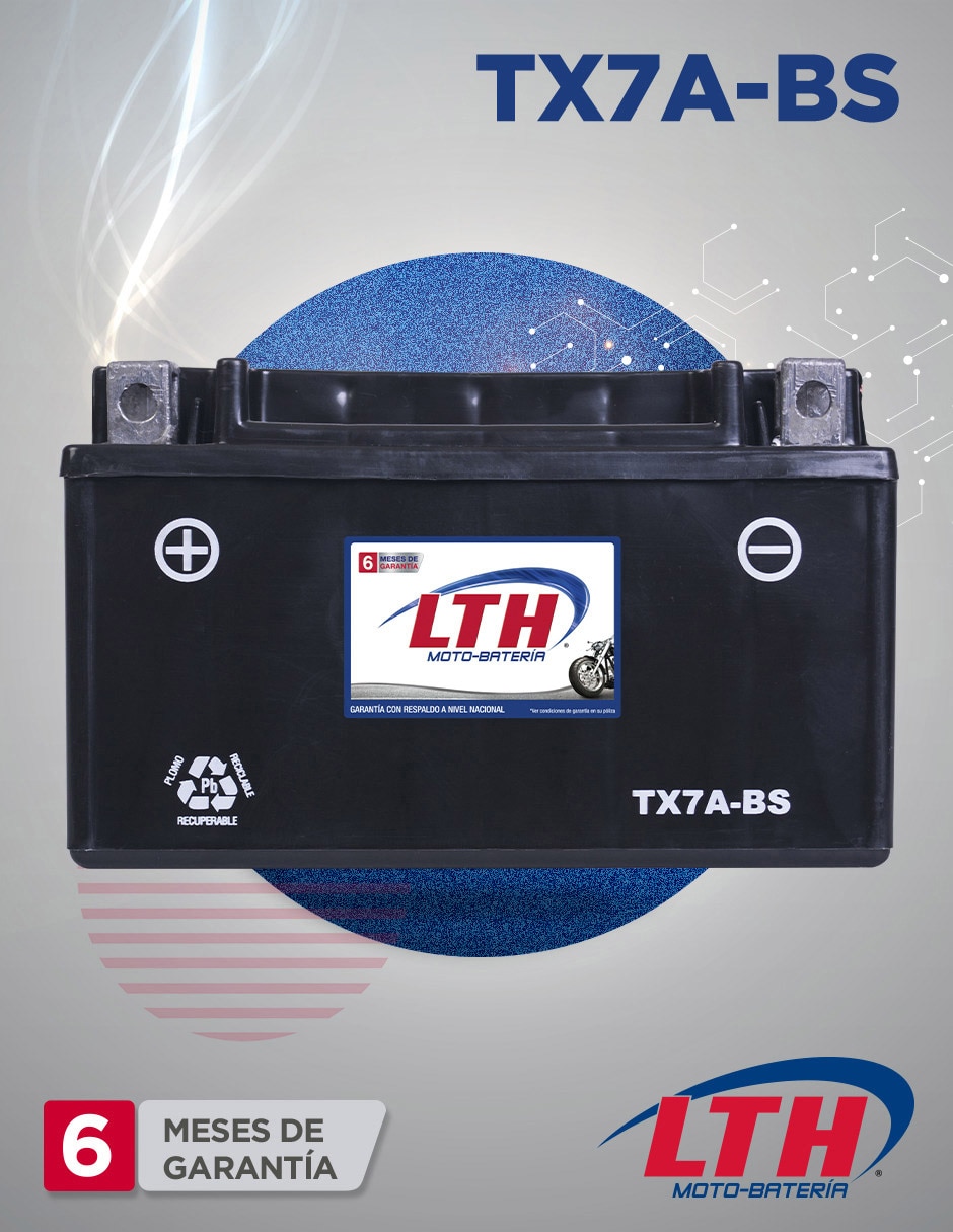 Moto batería TX7A-BS 3