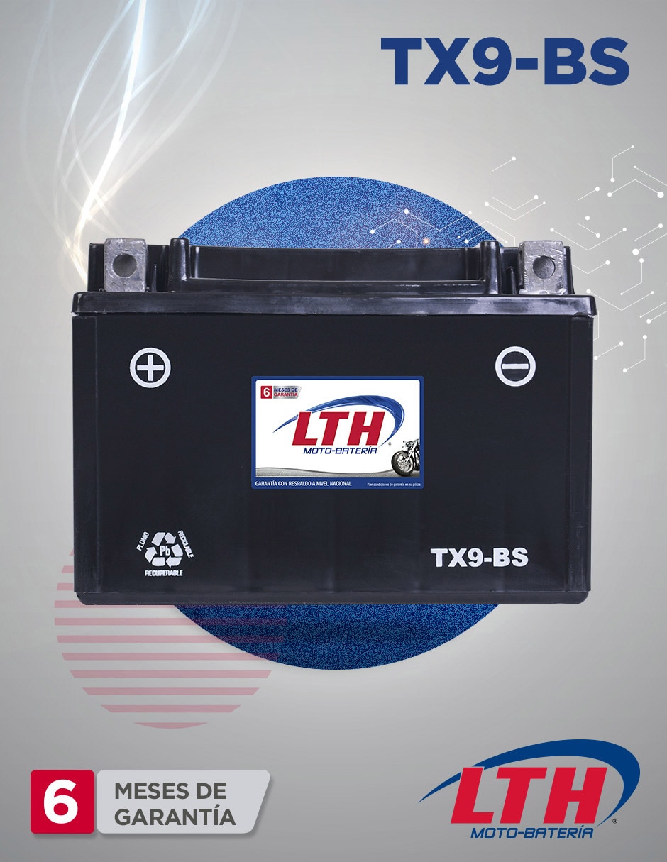 Moto batería TX9-BS 3