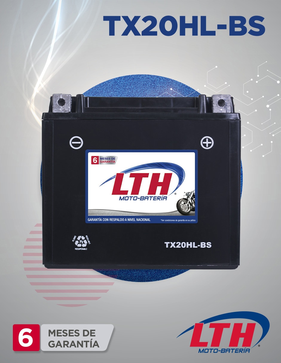 Moto batería TX20HL-BS 3