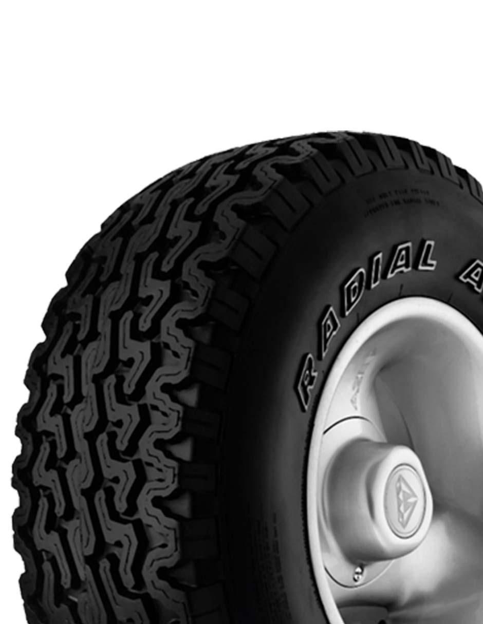 Llanta para auto Radial ATX 6 31x/10.5R15 2