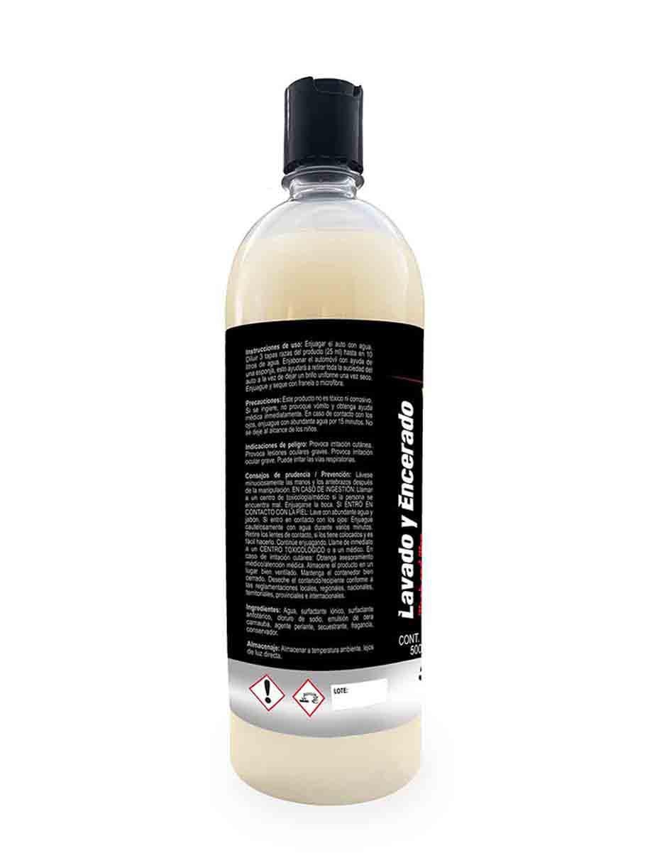Shampoo con cera para auto 3