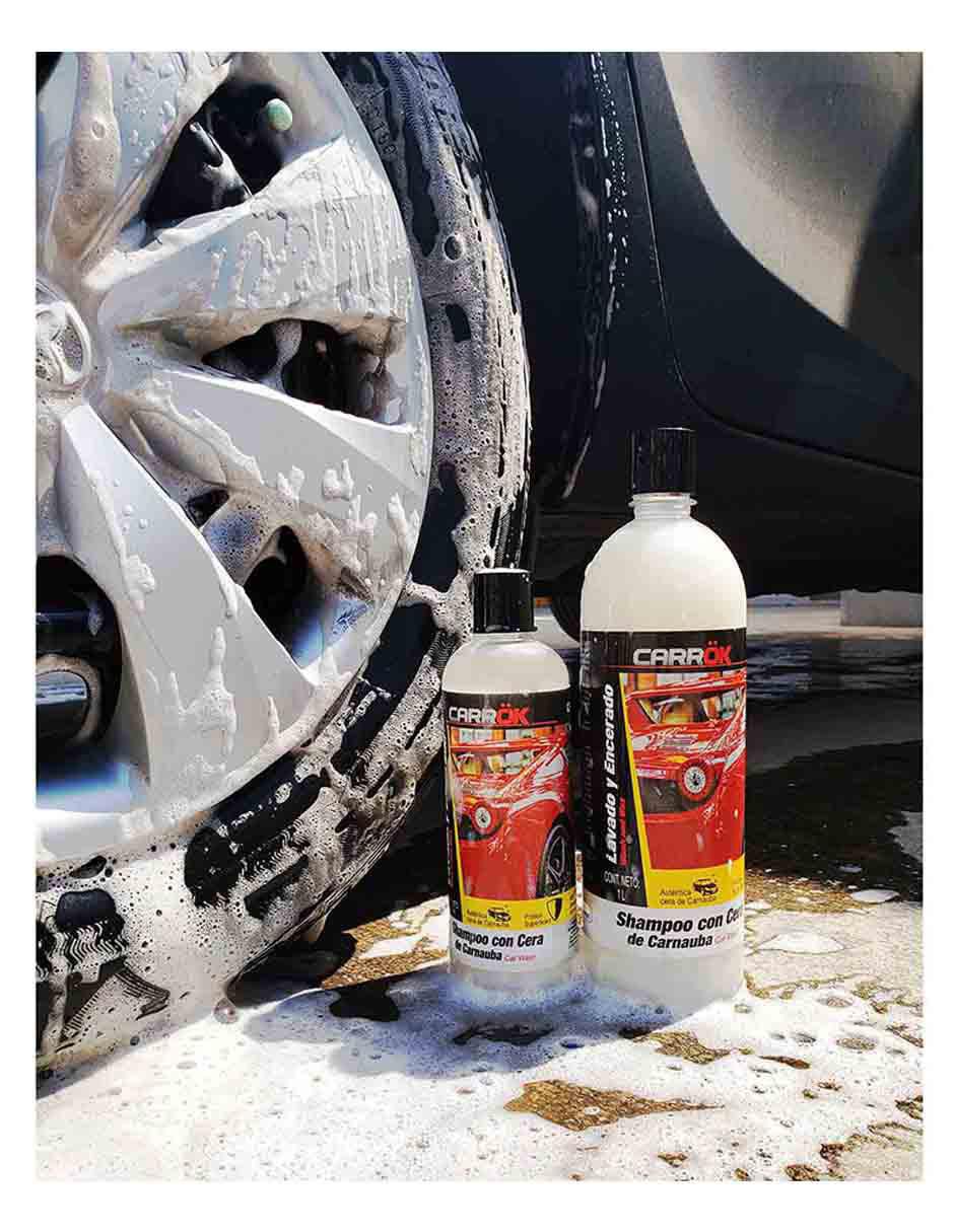 Shampoo con cera para auto 5