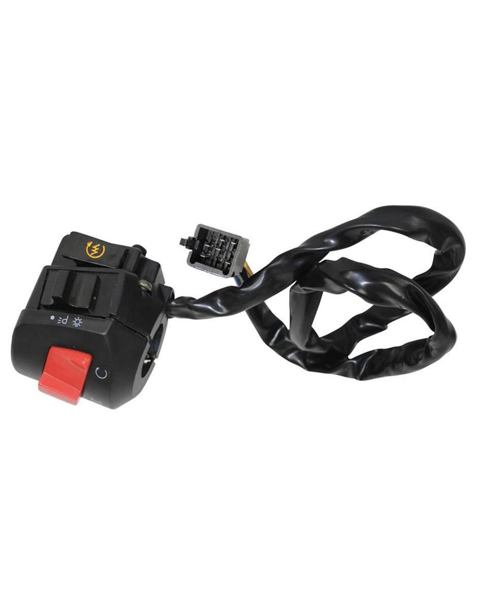 Conmutador derecho para moto Italika Ft 180 Led 13-18/Rt 180 11-13 12 V 2