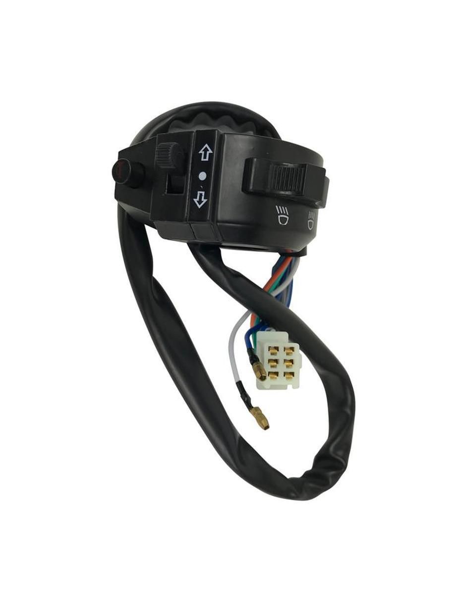 Conmutador izquierdo para moto Italika Ft 125 05-12 12 V Conmutador izquierdo para moto Italika Ft 125 05-12 12 V