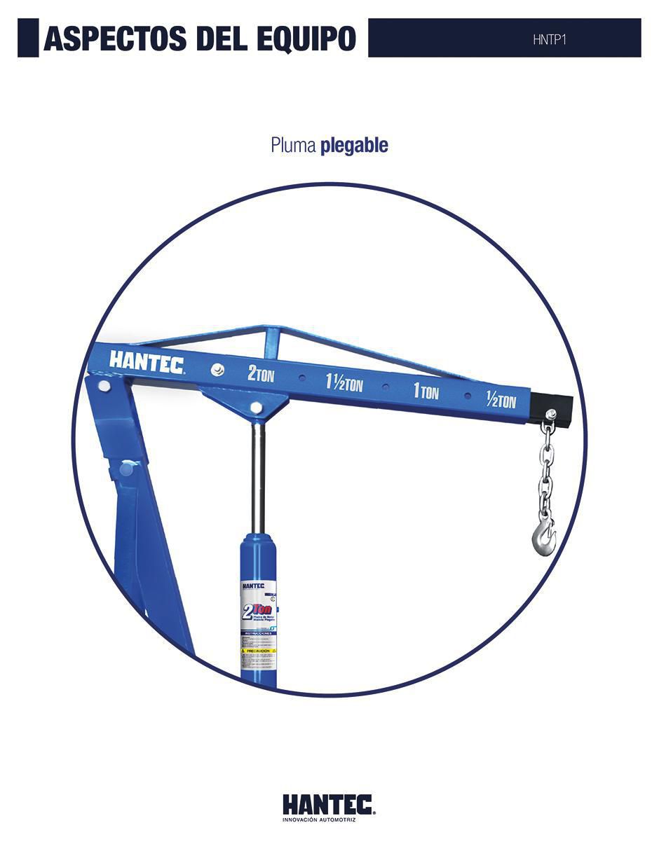 Pluma hidráulica de acero para profesional 3