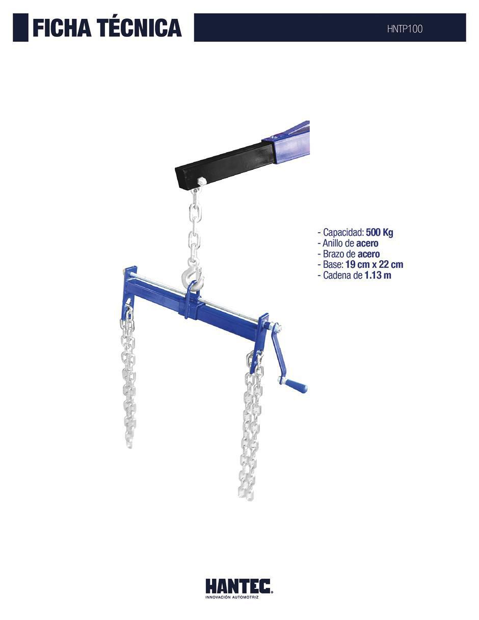 Soporte pluma para motor 6