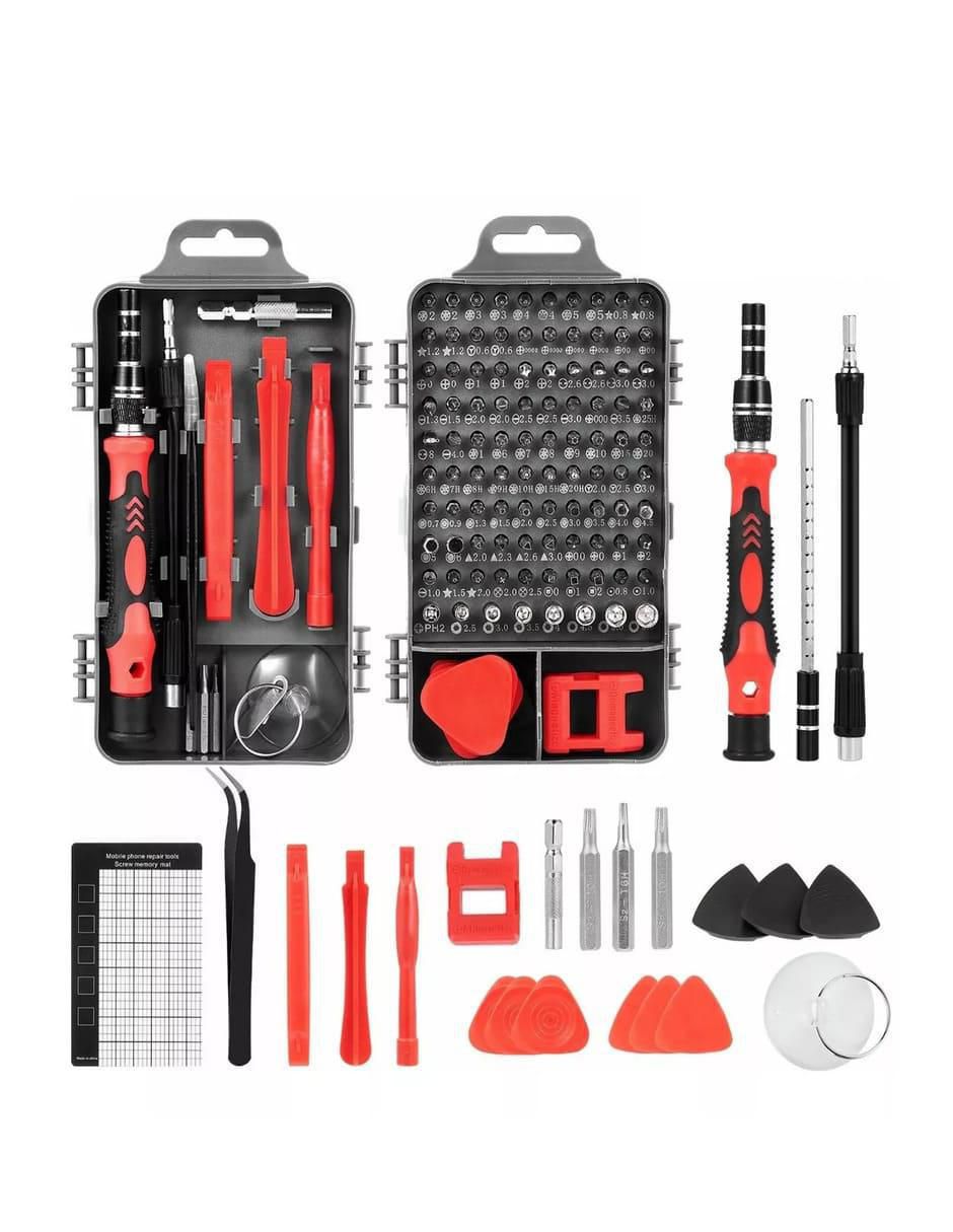Set desarmador multipuntas 122 piezas 2