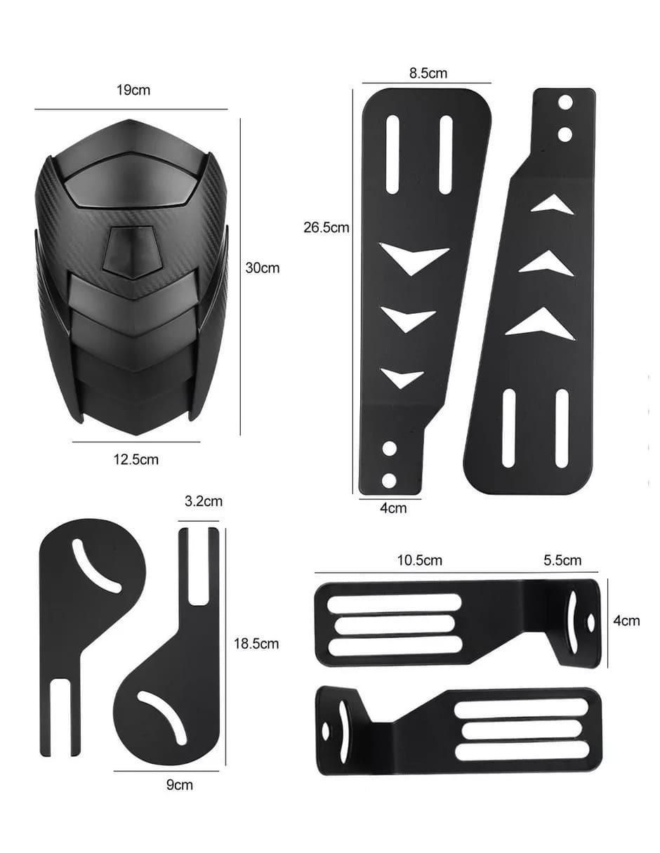 Eje de rueda trasero para motocicleta 4