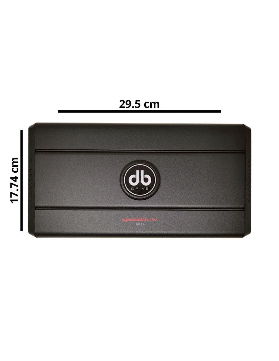 Amplificador para auto SPA84 de 14 V 4