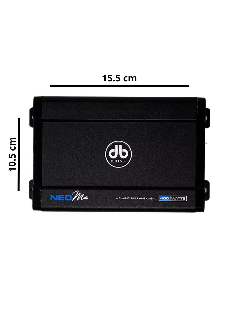 Amplificador para auto NEOM4 de 14.4 V 4