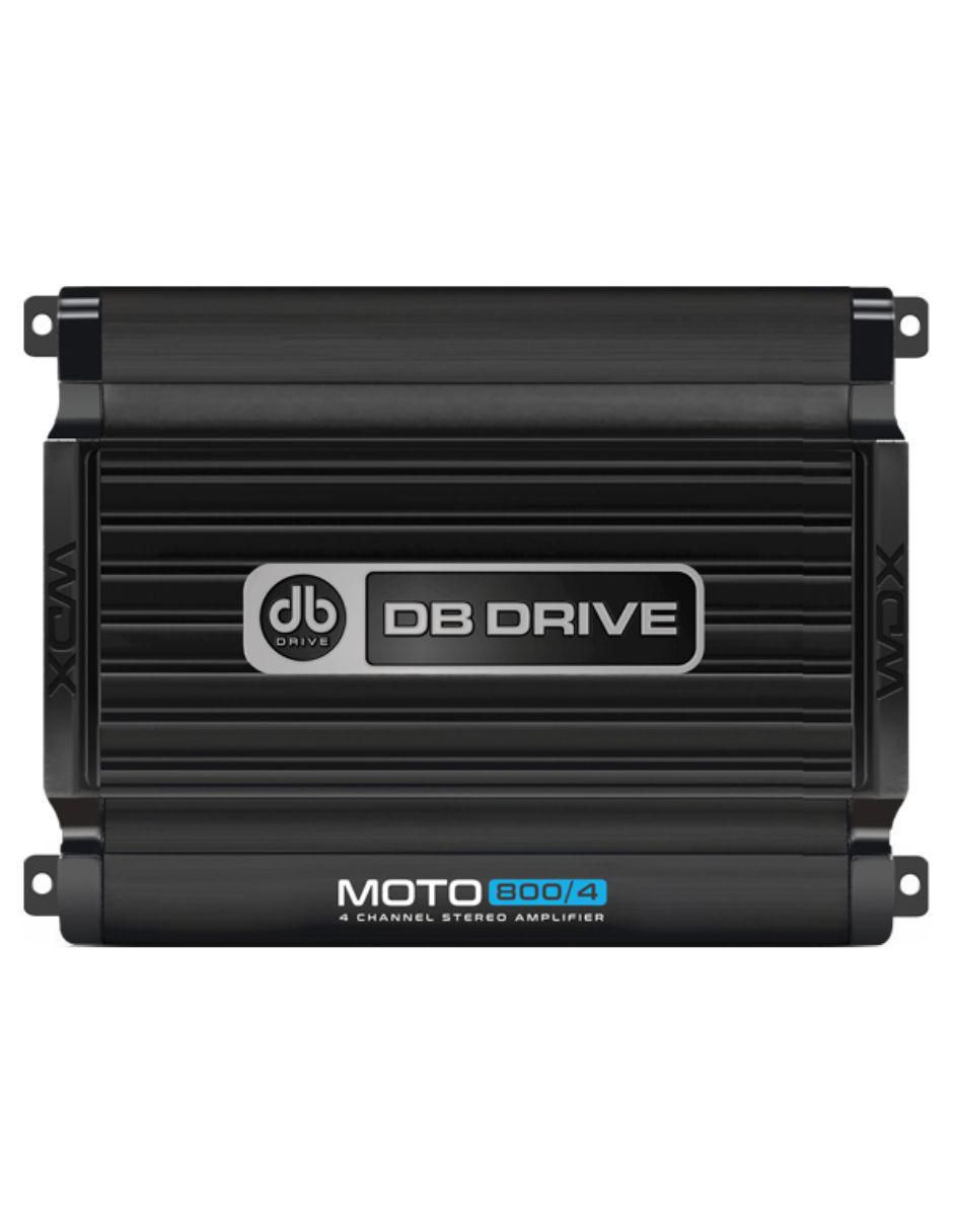 Amplificador para auto Moto8004 de 14.4 V 2