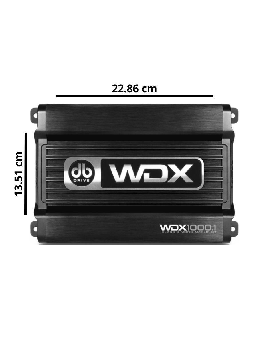 Amplificador para auto WDX10001 de 14.4 V 3