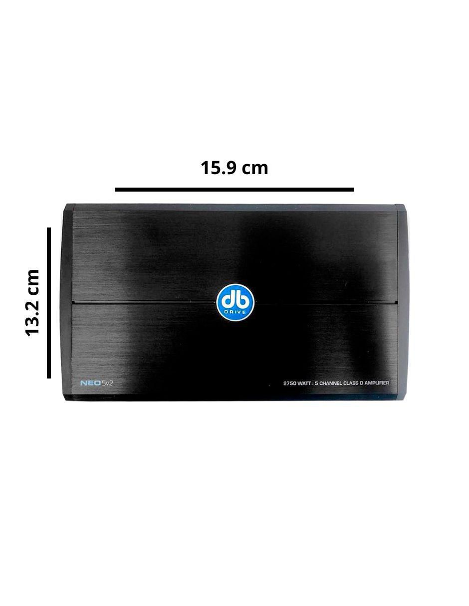 Amplificador para auto NEO5V2 de 14.4 V 4