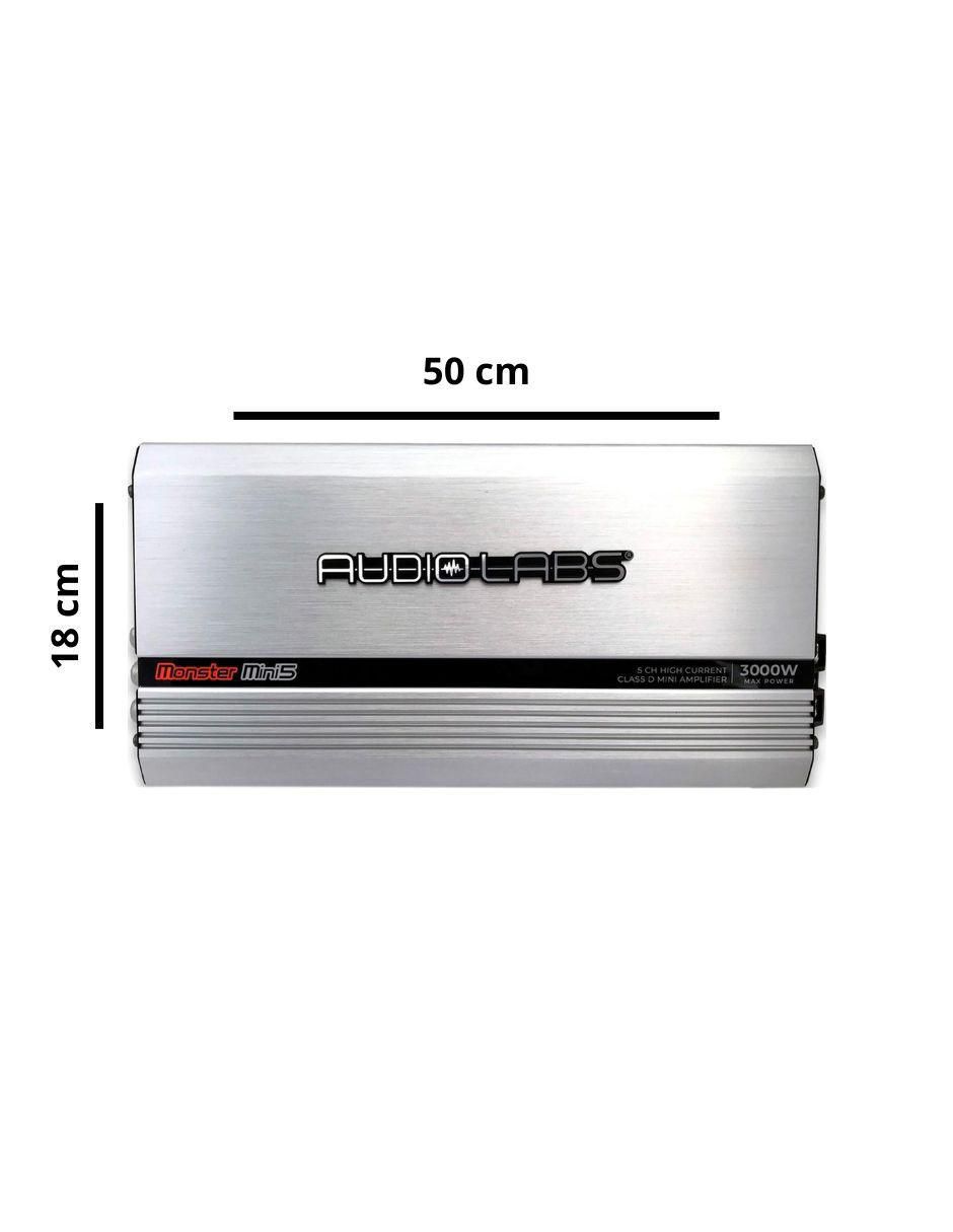 Amplificador para auto Monster Mini5 de 4.5 V 3