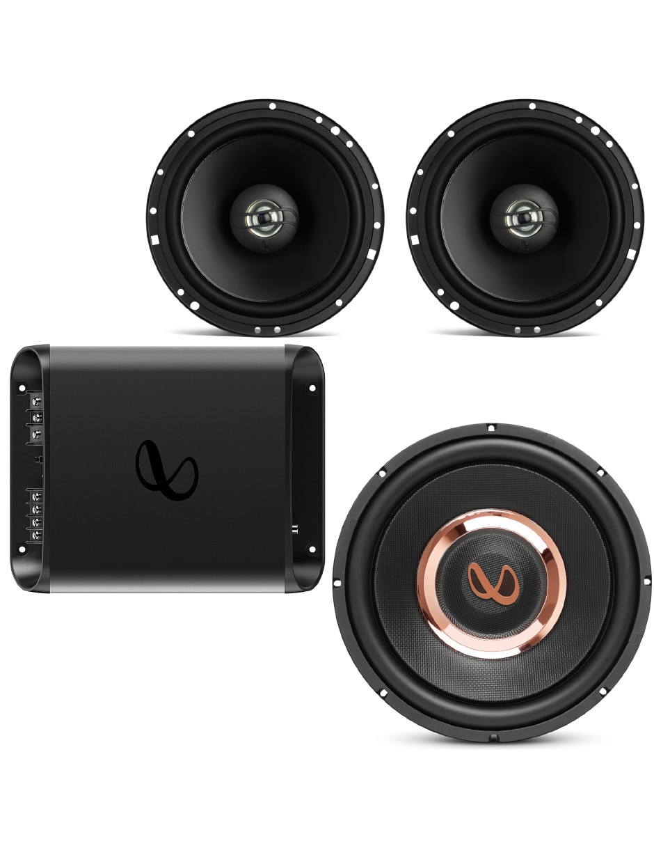Amplificador para auto ALPR-1292 de 12 V