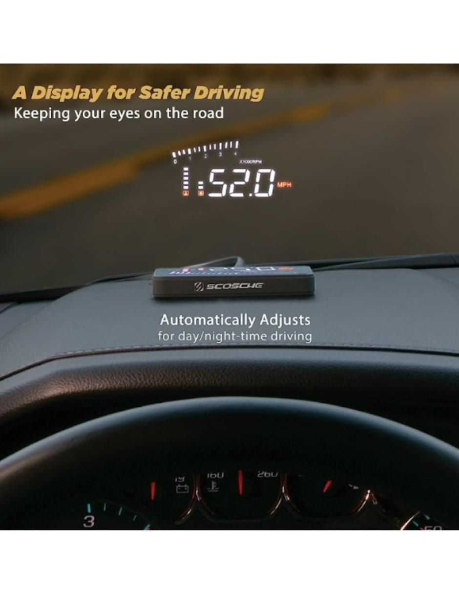 Pantalla para auto ‎hud2 2