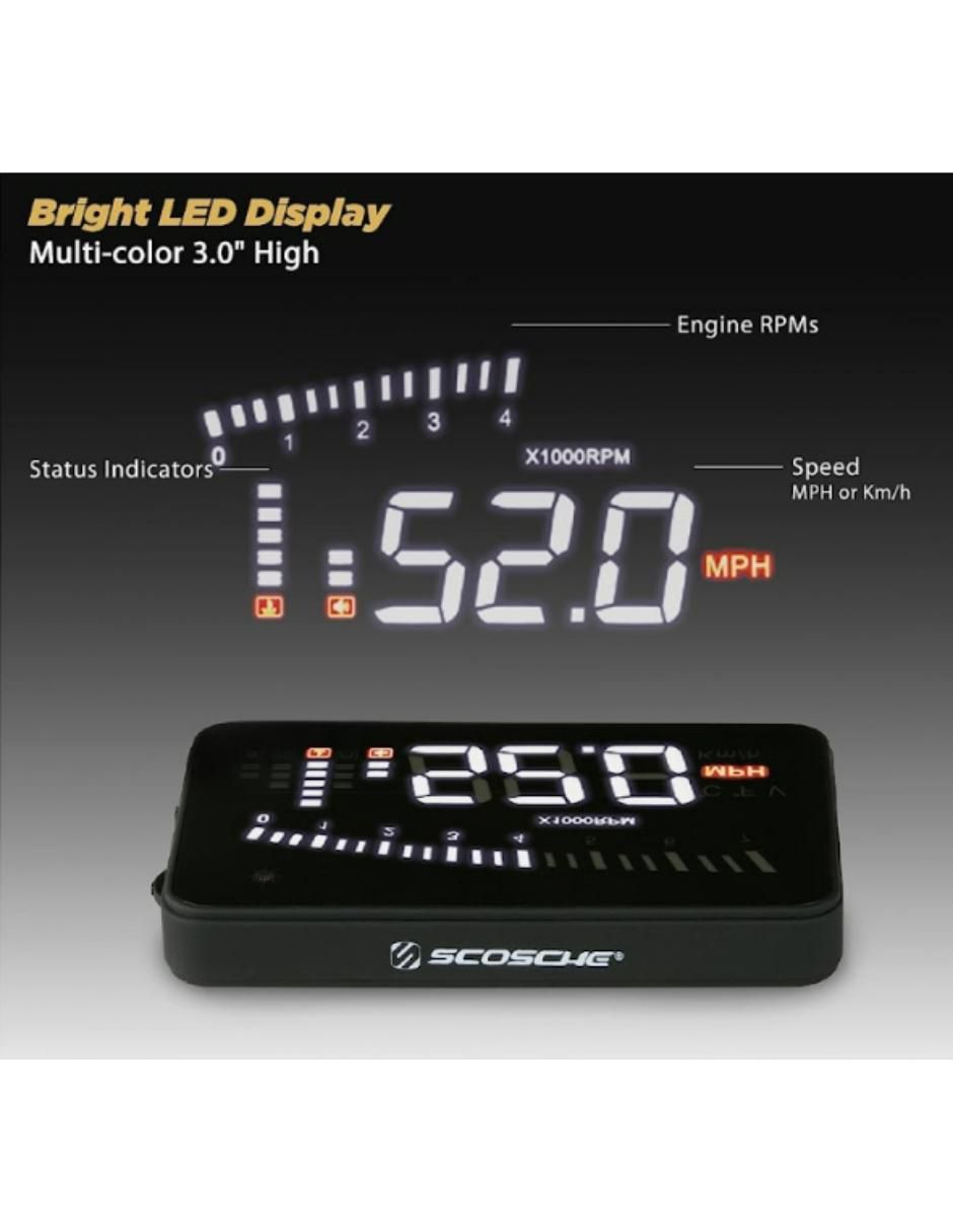 Pantalla para auto ‎hud2 3