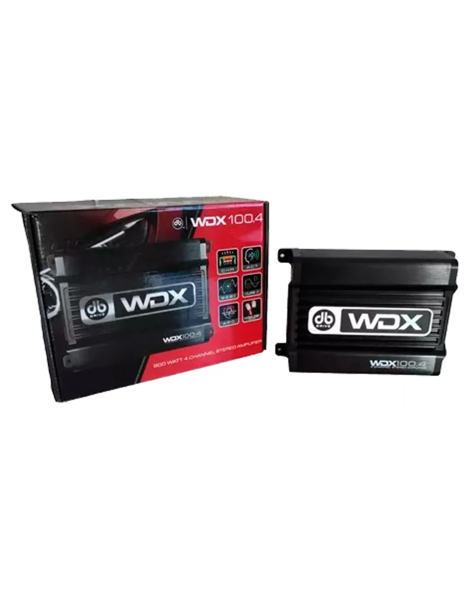 Amplificador para auto WDX100.4 de 14.4 V