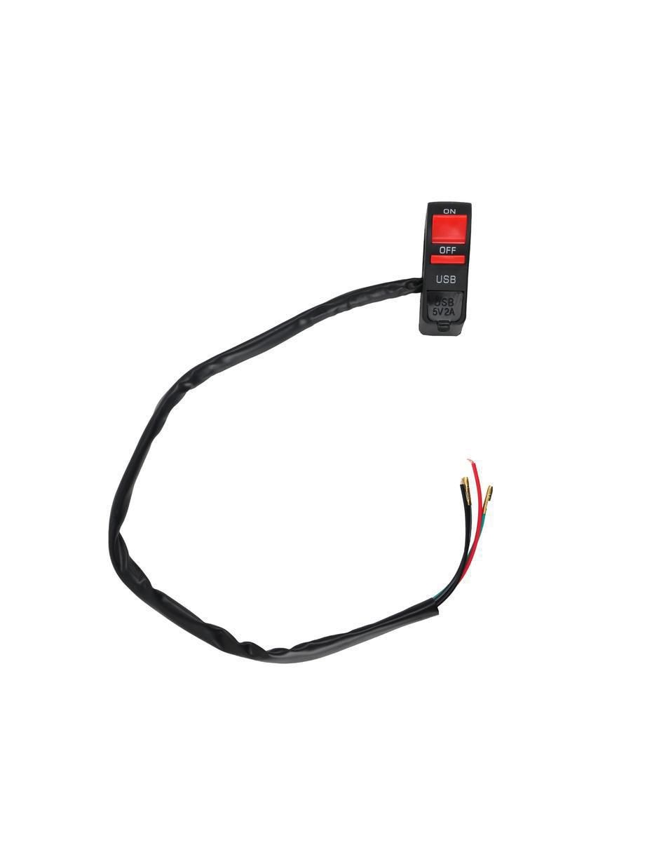 Interruptor de luces direccionales para motocicleta