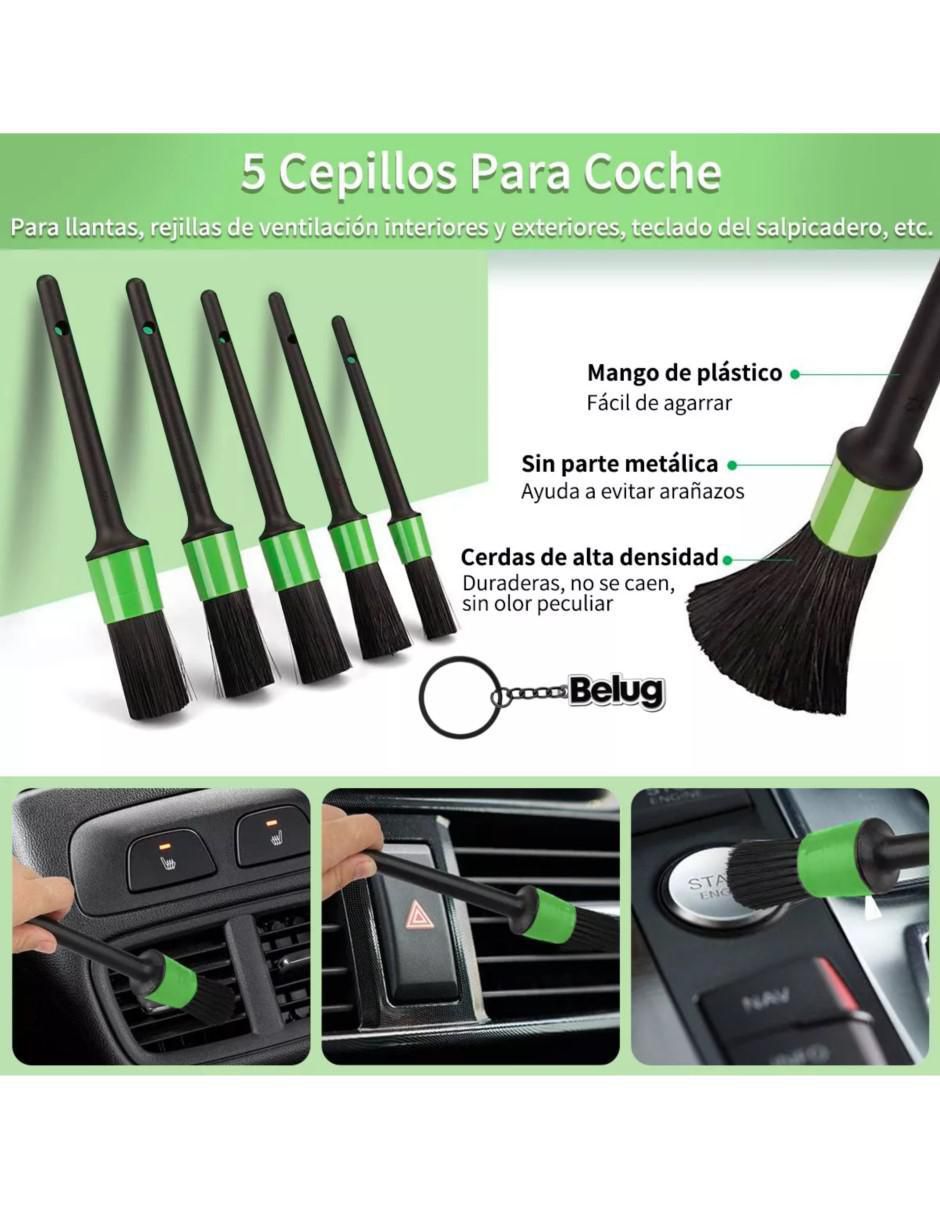 Set cepillo de lavado de cerdas sintéticas de alta calidad 2