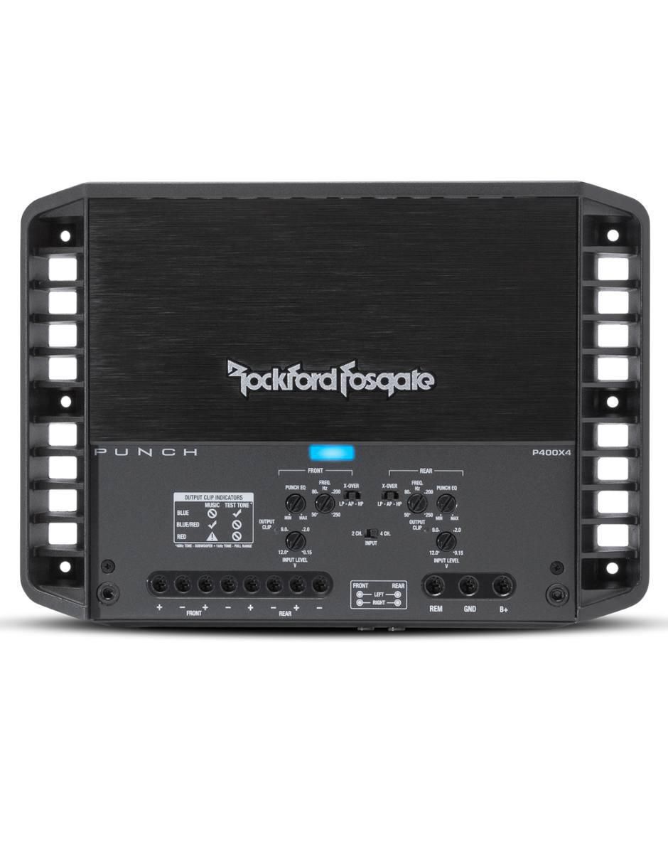 Amplificador para auto P400X4 de 9.16 VDC 2