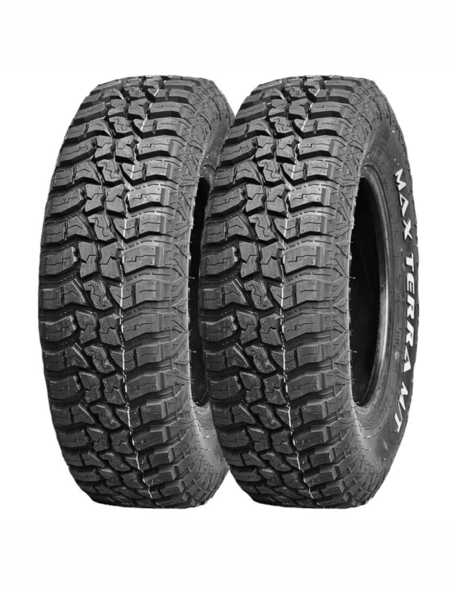 Set de llantas para auto Max Terra M/T 31x/10.5R15 Set de llantas para auto Max Terra M/T 31x/10.5R15